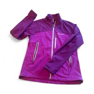 EUC Marmot Tempo M3 softshell jacket in two-tone purple L